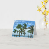 Tropische Nachmittagsleere Mitteilungskarten (Gelbe Blume)