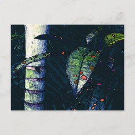 Tropische Nacht Postkarte