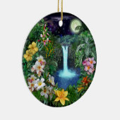 Tropische Nächte Keramikornament (Rechts)