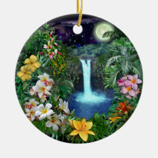 Tropische Nächte Keramikornament