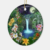 Tropische Nächte Keramikornament (Links)