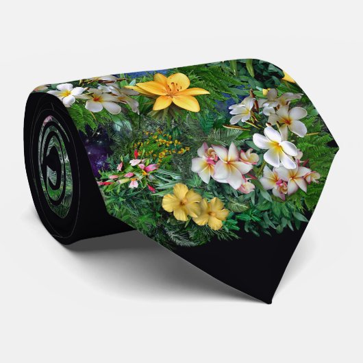 Tropische Nächte Krawatte (Gerollt)