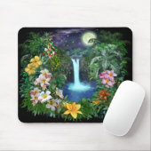 Tropische Nächte Mousepad (Mit Mouse)