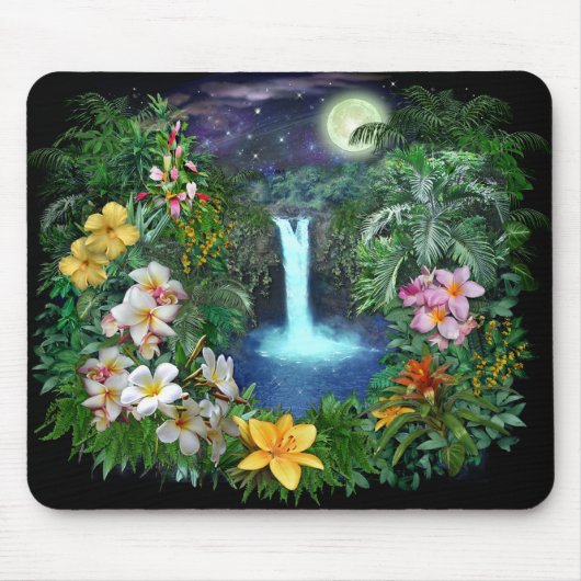 Tropische Nächte Mousepad (Vorne)