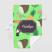 Tropische Natur Golfhandtuch (Insitu)