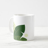 tropische Natur Kaffeetasse (Vorderseite Links)
