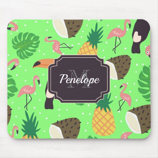 Tropische Natur Mousepad (Vorne)