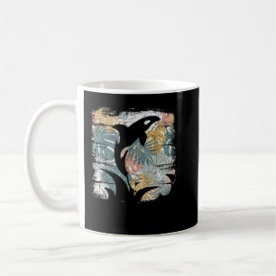 Tropische Natur Muster Exotische Sommerferien Kaffeetasse