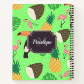 Tropische Natur Notizblock (Rückseite)