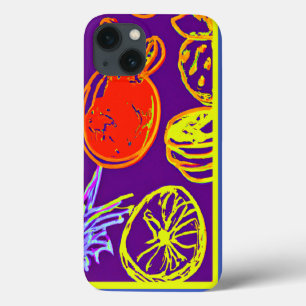 Tropische Neonfruchtmuster Case-Mate iPhone Hülle