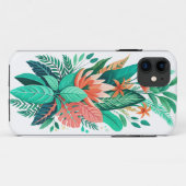 Tropische Oase Case-Mate iPhone Hülle (Rückseite (Horizontal))