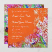 Tropische Oase Einladung (Vorne/Hinten)