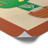 Tropische Oase Poster (Ecke)