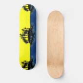 Tropische Oase Skateboard (Vorderseite)