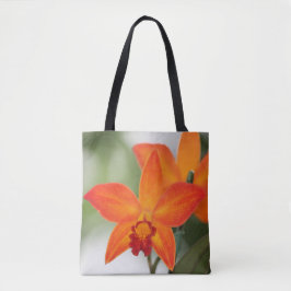 Tropische Orchid-Tote-Tasche Tasche