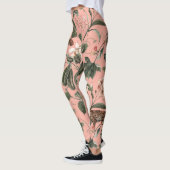 Tropische Orchidee, Schmetterlinge: exotische Wass Leggings (Links)
