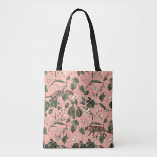 Tropische Orchidee, Schmetterlinge: exotische Wass Tasche