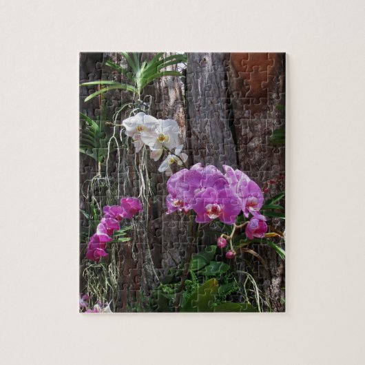 Tropische Orchideen Puzzle (Vertikal)