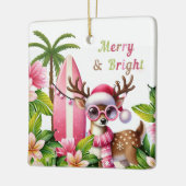 Tropische Ornamente aus Merry & Bright Pink (Links)