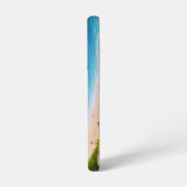 Tropische Ozeaninsel Sandstrand Ufer Samsung Galaxy Hülle (Linke Seite)