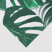 Tropische Palm Blätter Dekoupage Tissue Seidenpapier (Detail)