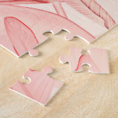 Tropische Palm-Blätter, hawaiianisches Stilmuster. Puzzle (Seite)