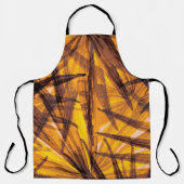 Tropische Palm-Blätter Schürze (Vorderseite)