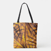 Tropische Palm-Blätter Tasche (Rückseite)