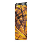 Tropische Palm-Blätter Thermosbecher (Nach links gedreht)