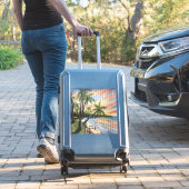 TROPISCHE PALMBÄUME STRANDSTRÄNDE AUFKLEBER (Koffer Insitu)