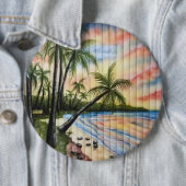 TROPISCHE PALMBÄUME STRANDSTRÄNDE BUTTON (Beispiel)