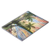 TROPISCHE PALMBÄUME STRANDSTRÄNDE NOTIZBLOCK (Linke Seite)