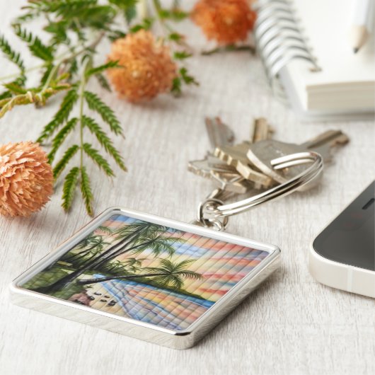 TROPISCHE PALMBÄUME STRANDSTRÄNDE SCHLÜSSELANHÄNGER (Seite)