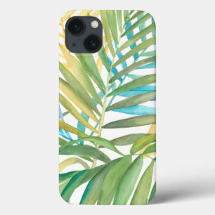 Tropische Palmblätter iPhone 13 Hülle