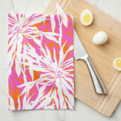 Tropische Palmblätter Handtuch (Viertel Falte)