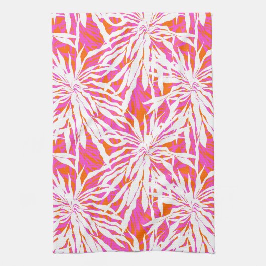 Tropische Palmblätter Handtuch (Vertikal)