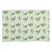 Tropische Palmblätter Kissenbezug (Vorderseite-Rechts)