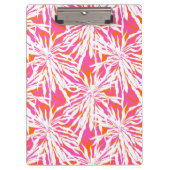 Tropische Palmblätter Klemmbrett (Vorderseite)