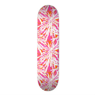 Tropische Palmblätter Skateboard