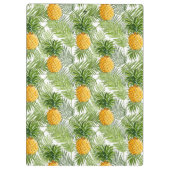 Tropische Palmblätter u. Ananas | addieren Ihren Klemmbrett (Rückseite)