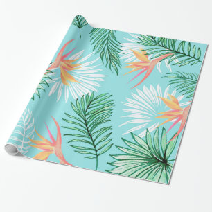 Tropische Palme Geschenkpapier