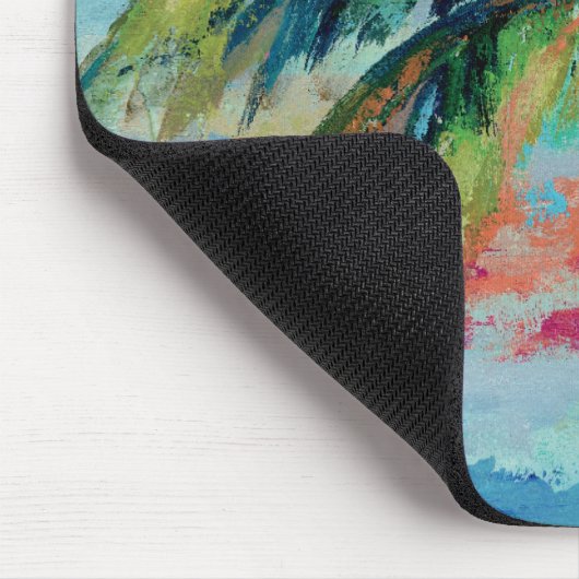 Tropische | Palme Mousepad (Ecke)