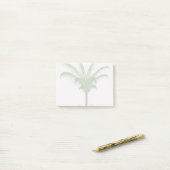 Tropische Palme Post-it Klebezettel (Auf Schreibtisch)