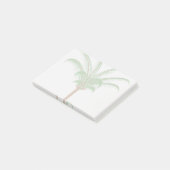 Tropische Palme Post-it Klebezettel (angewinkelt)