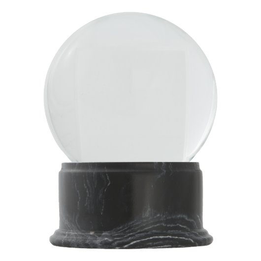 Tropische Palme Schneekugel (Rückseite)