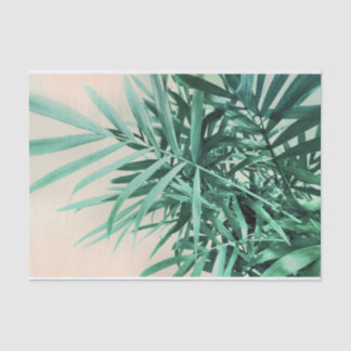 Tropische Palme Seidenpapier