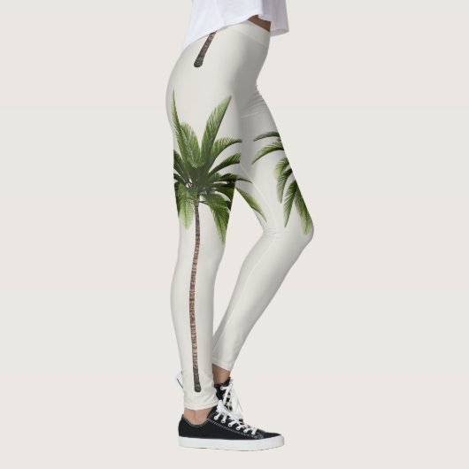 Tropische Palme-Sommer-Leggings Leggings (Rechts)