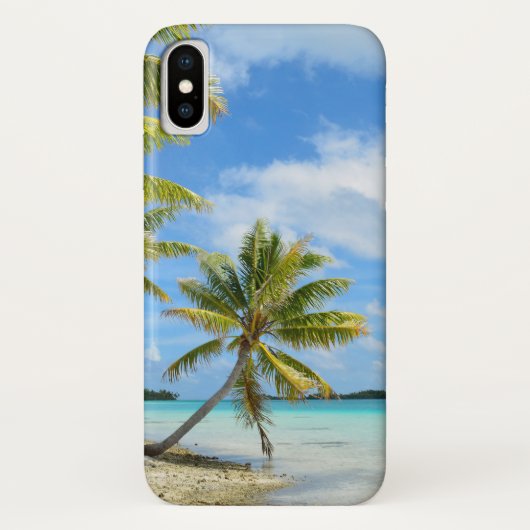 Tropische Palme-Strand iPhone X Abdeckung Case-Mate iPhone Hülle (Rückseite)