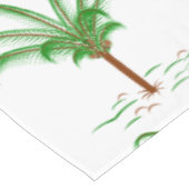 Tropische Palme Tischdecke (Schrägansicht)