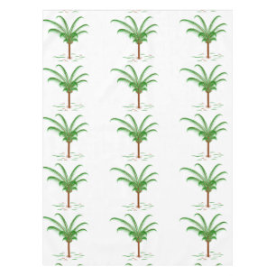 Tropische Palme Tischdecke